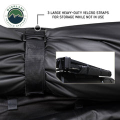 XD Nomadic 270 Degree Awning with Lights & Blackout – Black Body, Grey Trim & Black Travel Cover