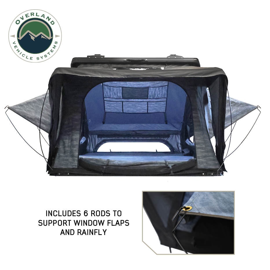 XD Atlas Cantilever ABS Hard Shell Roof Top Tent Front
