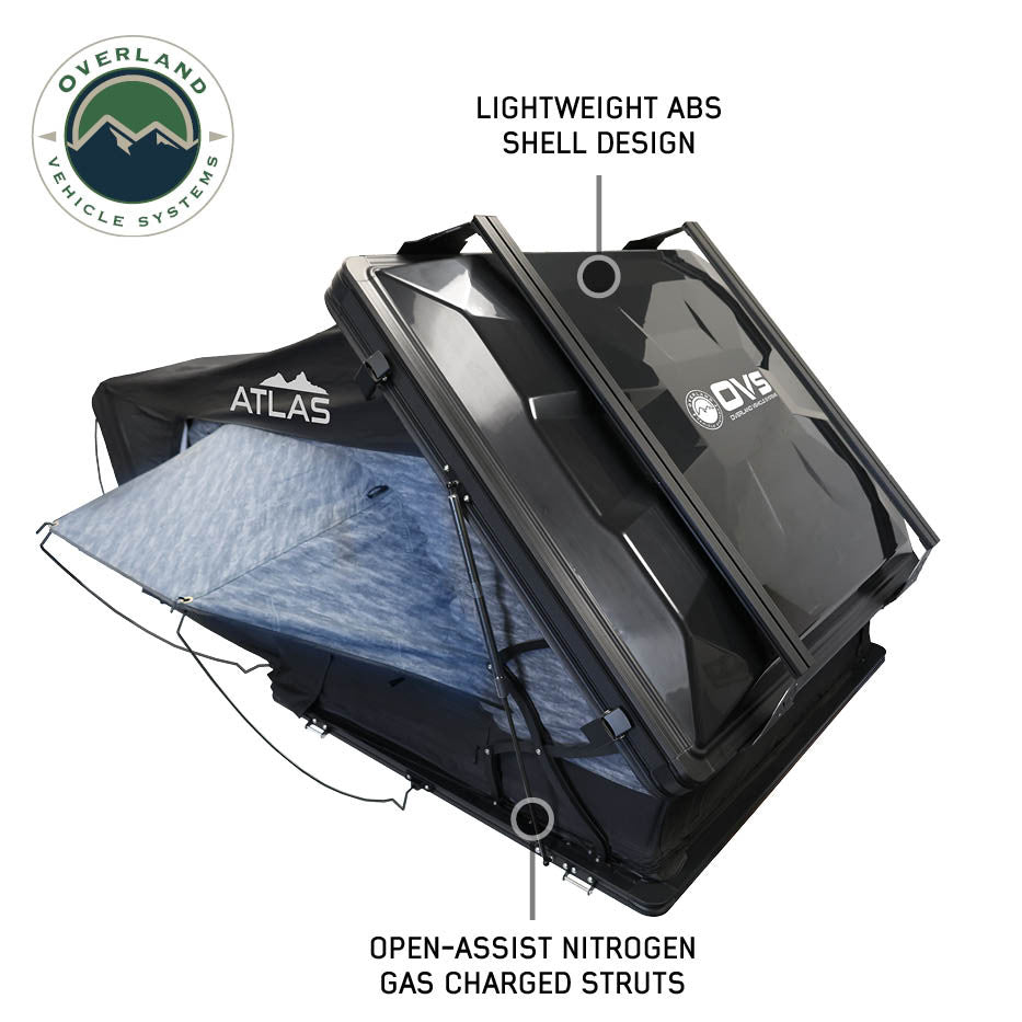 XD Atlas Cantilever ABS Hard Shell Roof Top Tent Back