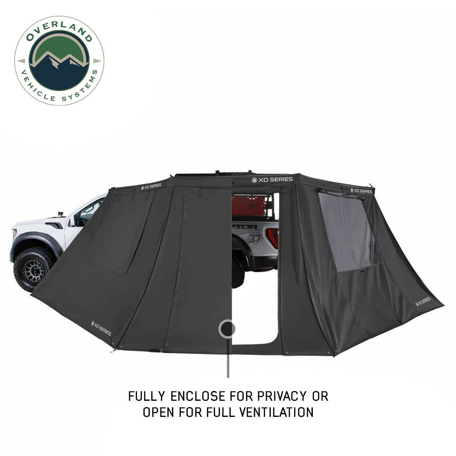 XD Nomadic 180 LTE Awning Walls Side Closed