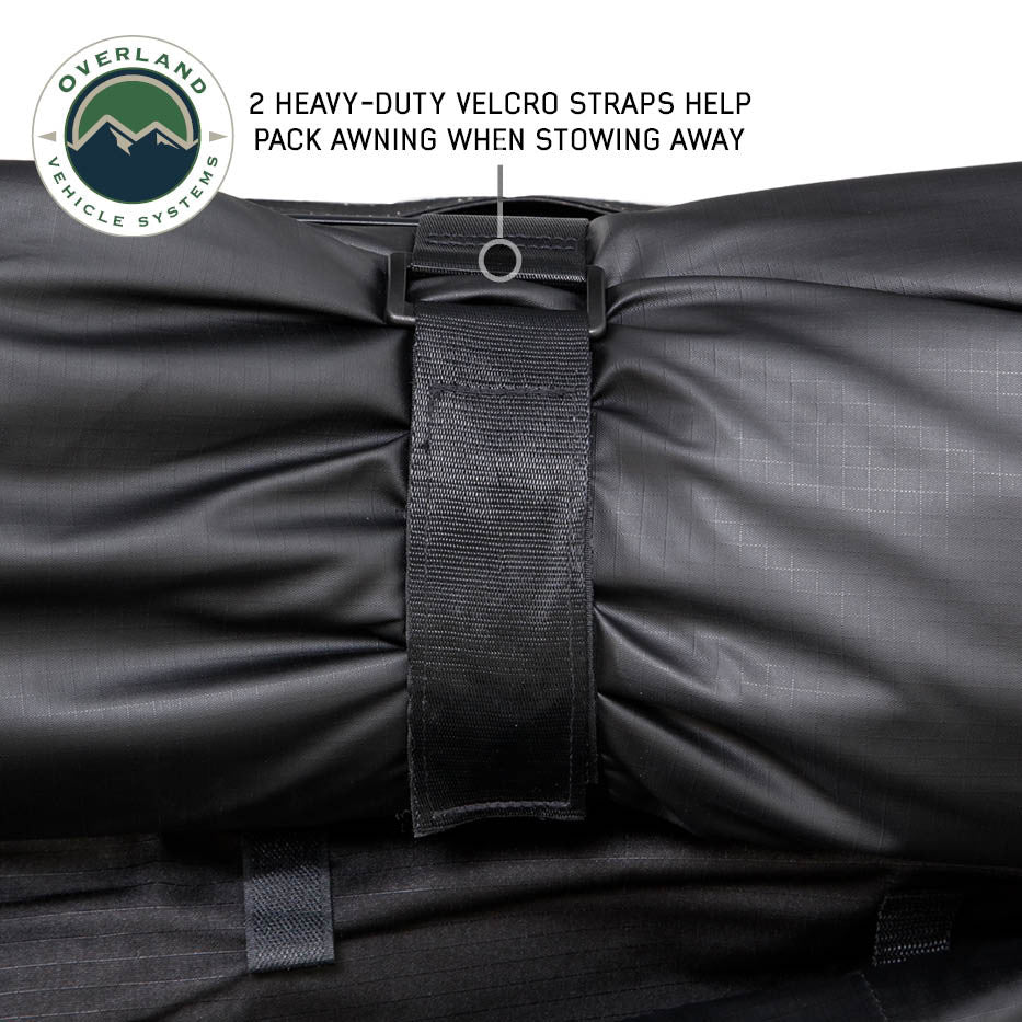 XD Nomadic 270 LT Awning - Black Fabric and Travel Cover Strap