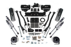 BDS 4 Inch 4-Link Lift Kit Ram 2500 Rear Air Ride Diesel 4WD (2019–2024)