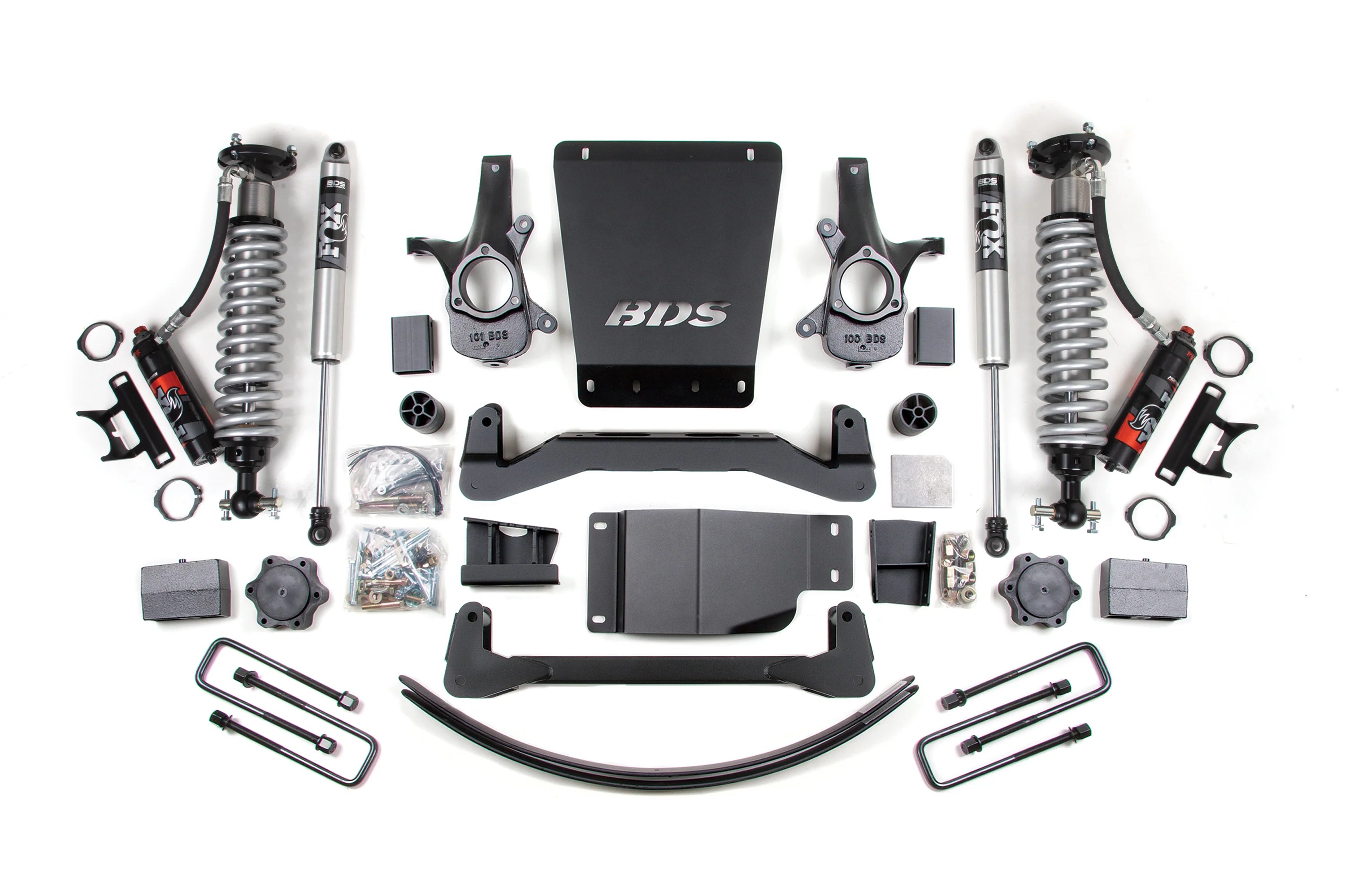 BDS 6 Inch Lift Kit FOX 2.5 Performance Elite Coilover Chevy Silverado/GMC Sierra 1500 4WD (2007–2013)