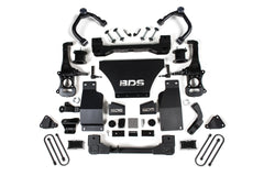 BDS Suspension 4 Inch Lift Kit Adaptive Ride Control Chevy Silverado GMC Sierra 1500 Denali High Country 4WD Gas (2025-2026)
