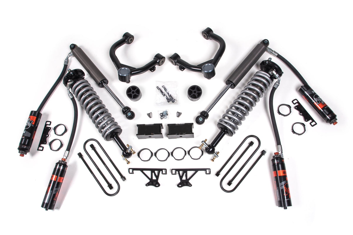 BDS Suspension FOX Performance Elite 3.5 Inch Coilover Lift Kit Chevy Silverado GMC Sierra 1500 4WD (2025-2026)