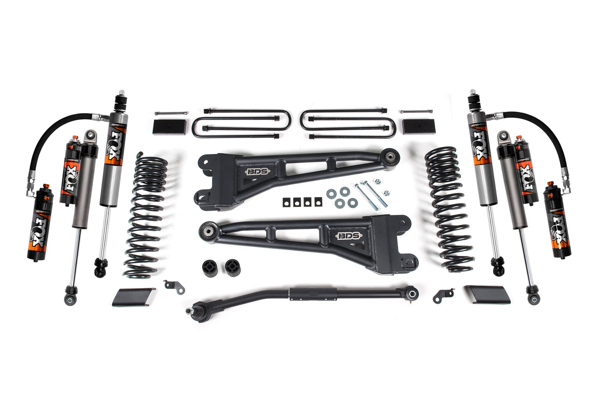 BDS 3 Inch Lift Kit w/ Radius Arm for 2023-2026 Ford F250/F350 Super Duty 4WD