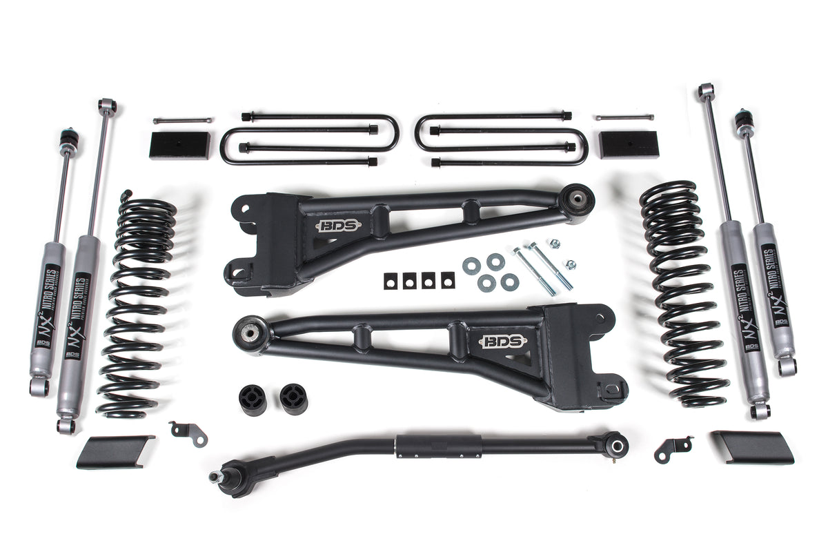 3 Inch Lift Kit w/ Radius Arm | Ford F250/F350 Super Duty (23-26) 4WD - FOX 2.0 Performance Series