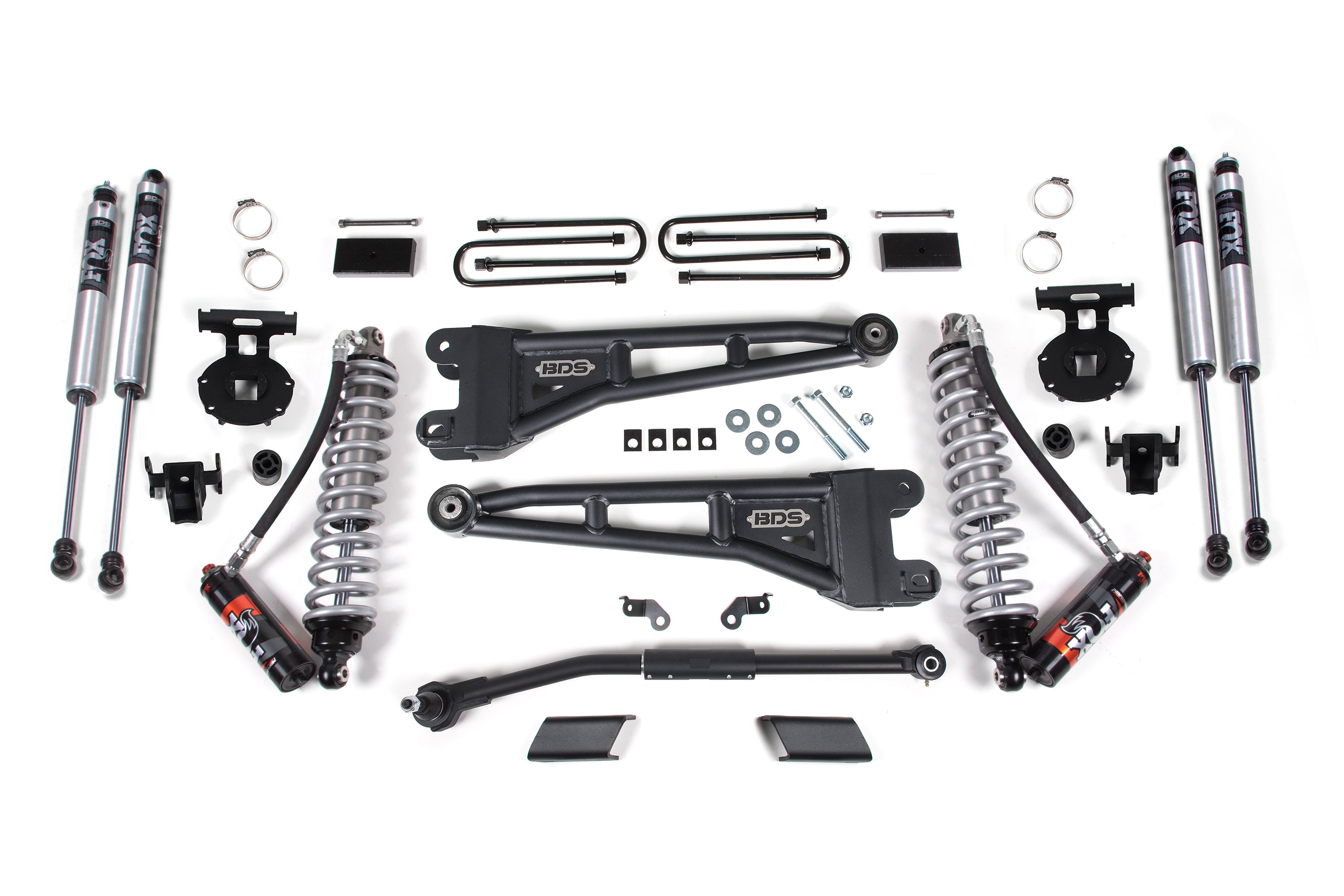 3 Inch Lift Kit w/ Radius Arm | FOX 2.5 Coilover Conversion - Performance Elite | Ford F250/F350 Super Duty (23-26) 4WD - FOX 2.5 Performance Elite