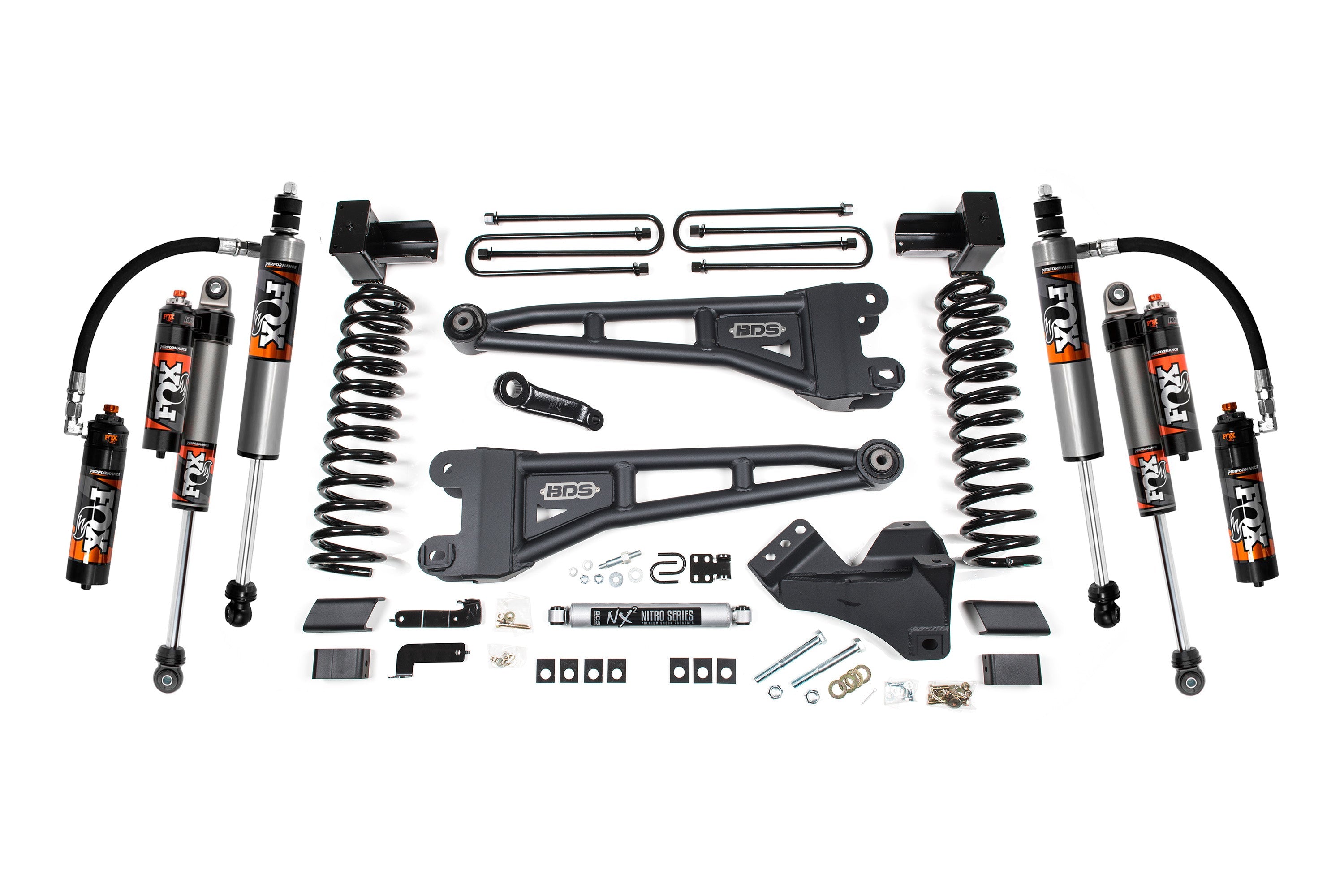 BDS 5 Inch Lift Kit w/ Radius Arm for 2023-2026 Ford F250/F350 Super Duty 4WD Diesel