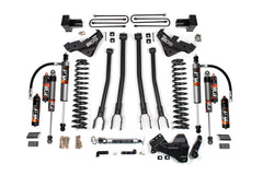 BDS 5 Inch Suspension Lift Kit w/ 4-Link & FOX 2.5 Performance Elite Ford F-250/F-350 Super Duty Diesel 4WD (2023–2026)