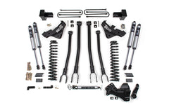 BDS Suspension FOX 2.5 Performance Elite 5 Inch 4 Link Lift Kit Ford F350 Super Duty DRW 4WD Gas (2023-2026)