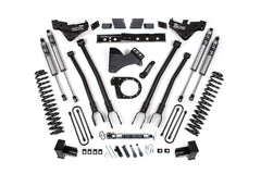 BDS 7 Inch 4-Link Lift Kit FOX 2.5 Performance Elite for Ford F250 & F350 Super Duty Diesel 4WD (2023–2026)