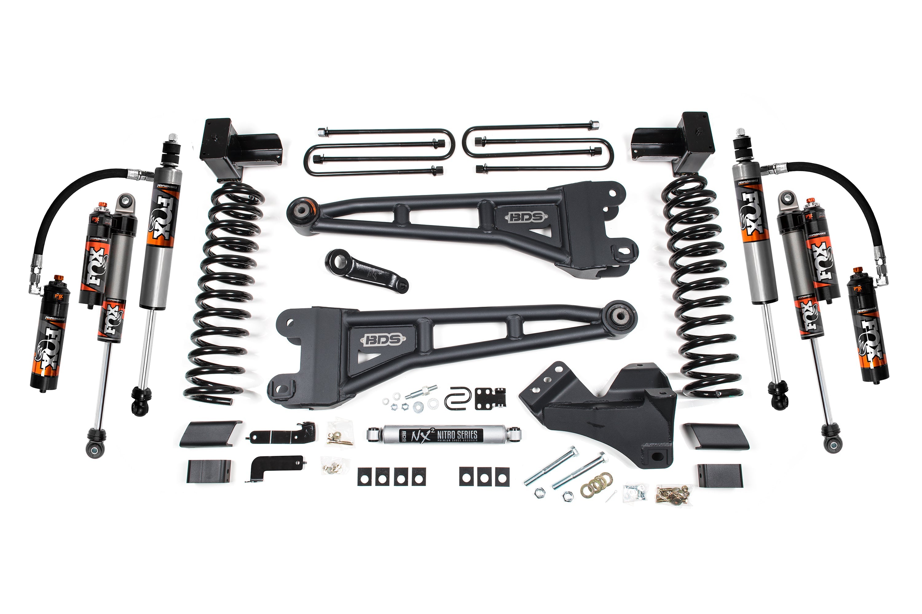 BDS 5 Inch Suspension Lift Kit Ford F-350 Super Duty DRW Gas 4WD (2023–2026)