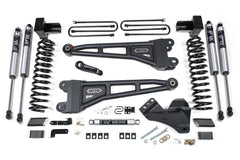 BDS 5 Inch Radius Arm Lift Kit FOX 2.5 Performance Elite for Ford F350 Super Duty DRW Diesel 4WD (2023–2026)