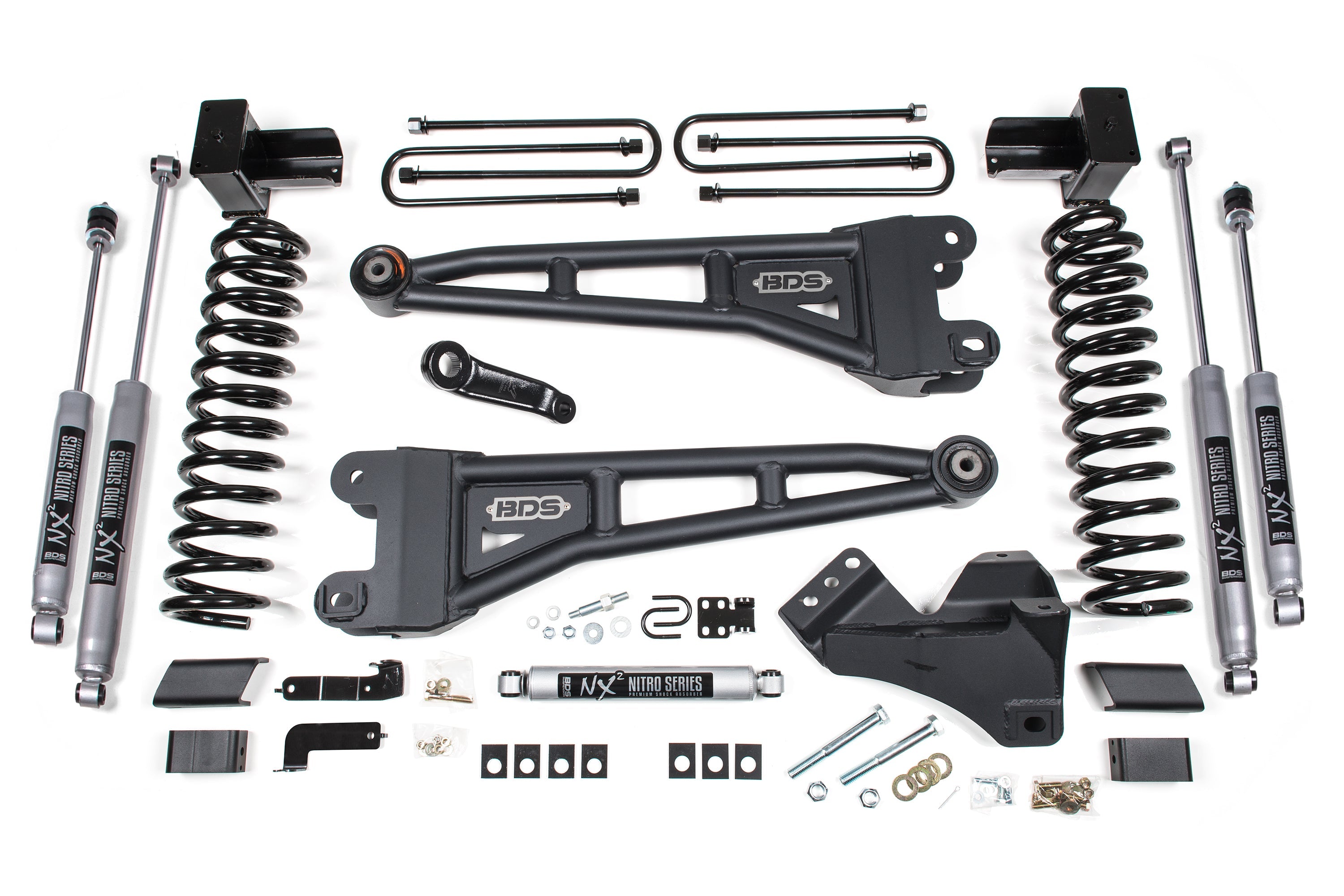BDS 5 Inch Suspension Lift Kit Ford F-350 Super Duty DRW Gas 4WD (2023–2026)