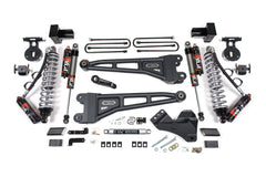 BDS 5 Inch Lift Kit FOX 2.5 Performance Elite Coilover Conversion Radius Arm for Ford F350 Super Duty DRW Diesel 4WD (2023–2026)