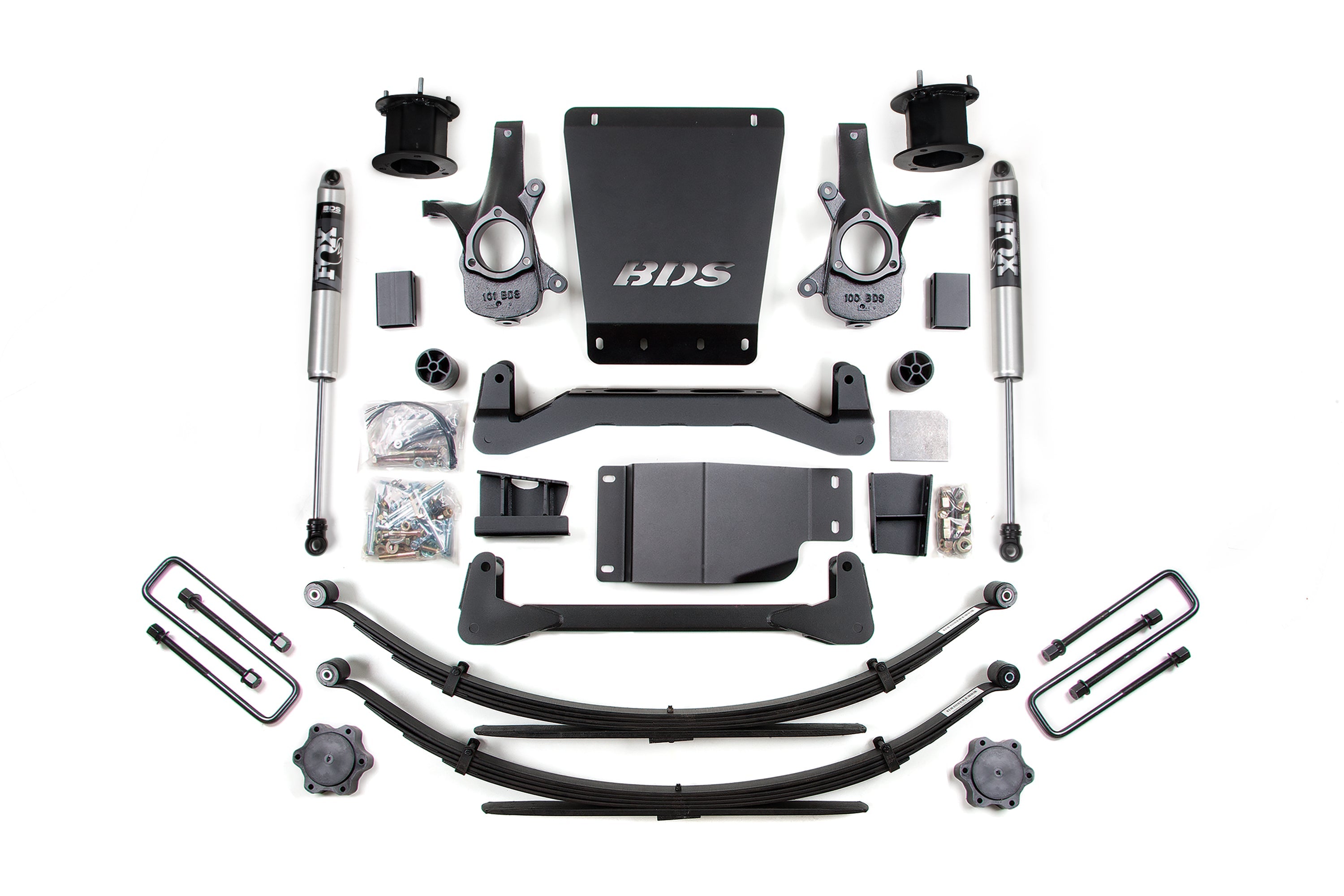 BDS 4.5 Inch Lift Kit NX2 Nitro Series for Chevy Silverado 1500 4WD (2007–2013) GMC Sierra 1500 4WD (2007–2013)
