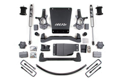 BDS 6 Inch Suspension Lift Kit Chevy Silverado 1500 & GMC Sierra 1500 4WD (2007–2013)