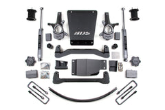 BDS 6 Inch Suspension Lift Kit Chevy Silverado 1500 & GMC Sierra 1500 4WD (2007–2013)