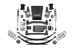 BDS 6 Inch Suspension Lift Kit Chevy Silverado 1500 & GMC Sierra 1500 4WD (2007–2013)