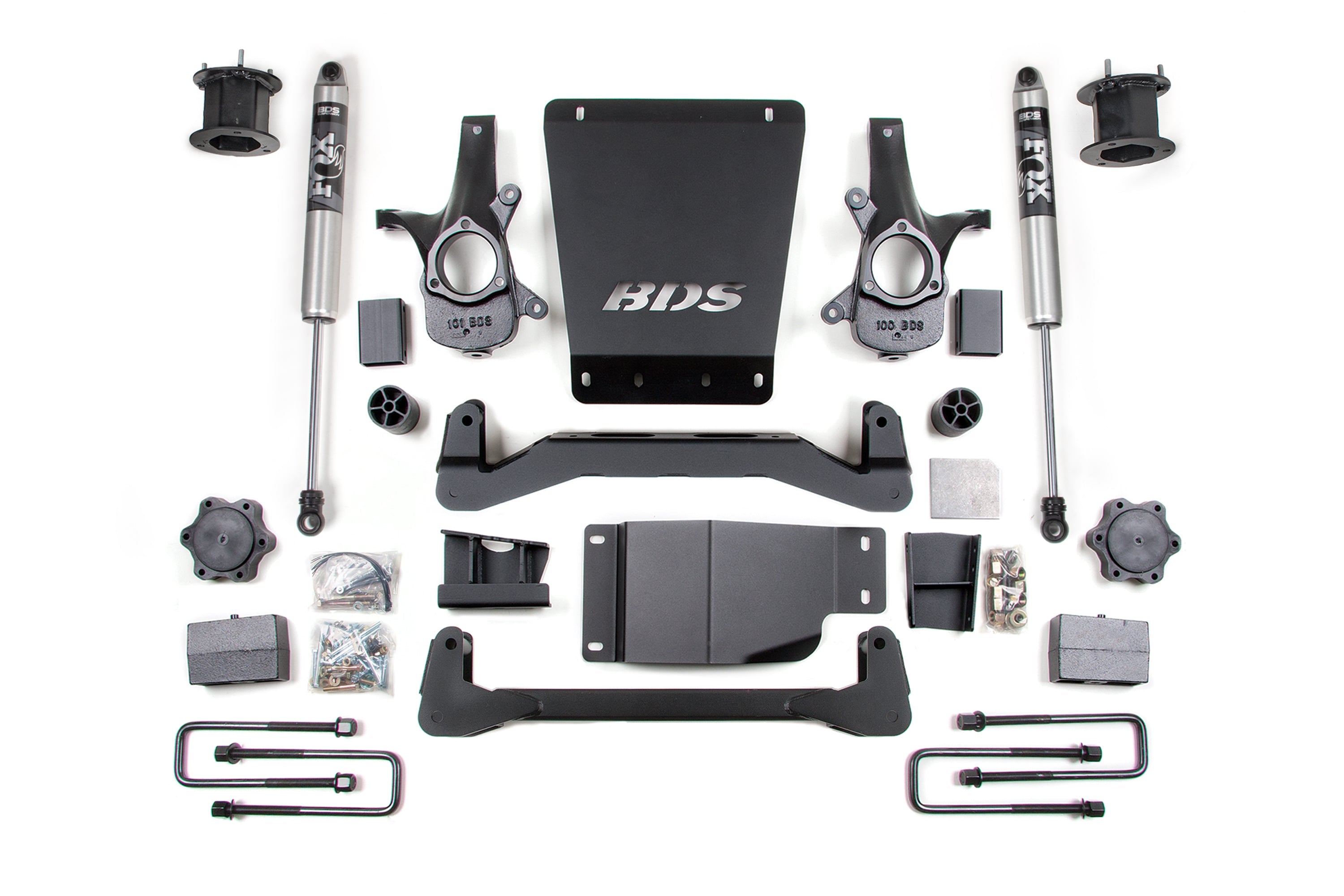 BDS 4.5 Inch Lift Kit NX2 Nitro Series for Chevy Silverado 1500 4WD (2007–2013) GMC Sierra 1500 4WD (2007–2013)