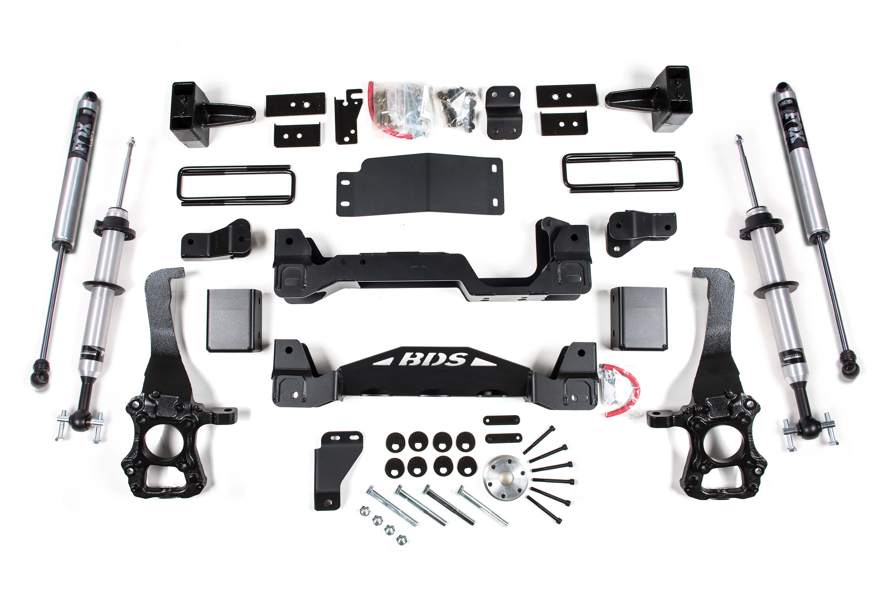 6 Inch Lift Kit | FOX 2.0 IFP Strut | Ford F150 (15-20) 4WD - 5 Inch Block Kit