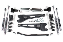 2.5 Inch Lift Kit w/ Radius Arm | Ford F250/F350 Super Duty (11-16) 4WD | Diesel - 4 Inch Block Kit / NX2 Nitro Series