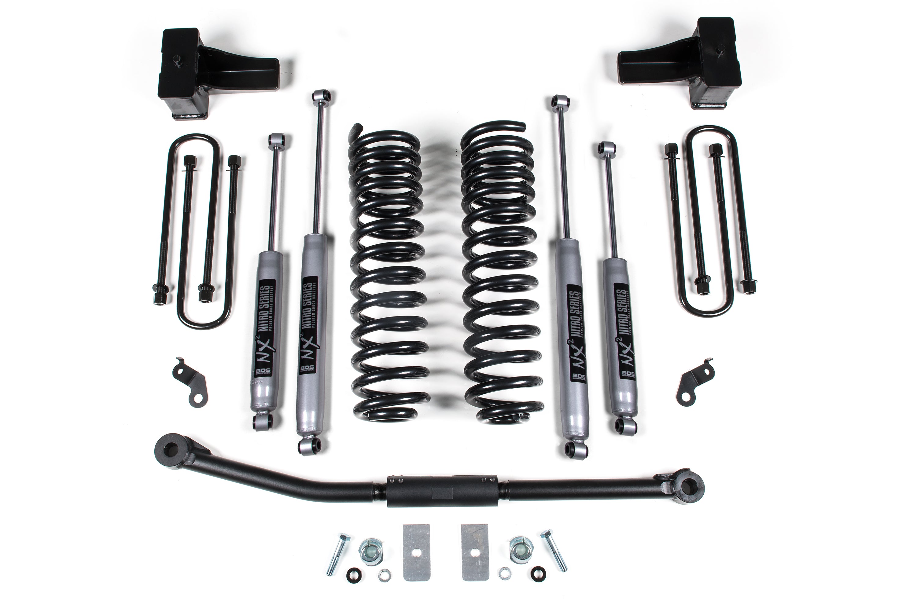 2.5 Inch Lift Kit | Ford F250/F350 Super Duty (11-16) 4WD | Diesel - No Block / FOX 2.0 Performance Series
