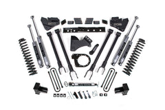 BDS 6 Inch Lift Kit with 4-Link Conversion for 2017-2019 Ford F250/F350 Super Duty 4WD Diesel