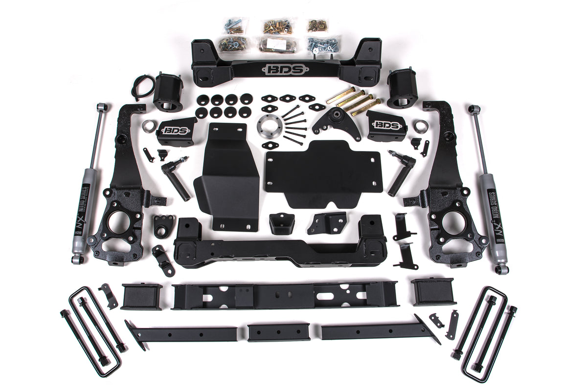 6 Inch Lift Kit | Ford Ranger (19-23) 4WD - FOX 2.0 Performance Series / Cast Steel