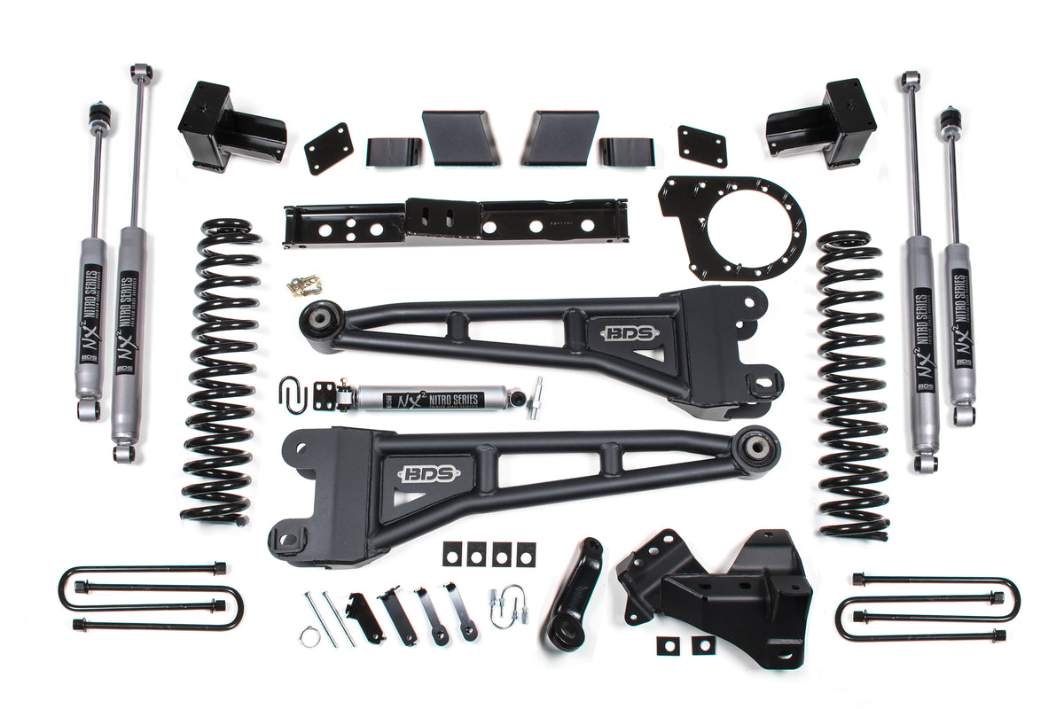 7 Inch Lift Kit w/ Radius Arm | Ford F350 Super Duty DRW (20-22) 4WD | Diesel - NX2 Nitro Series