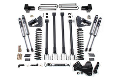 BDS 4 Inch Lift Kit w/ 4-Link for 2017-2019 Ford F350 Super Duty DRW 4WD Gas