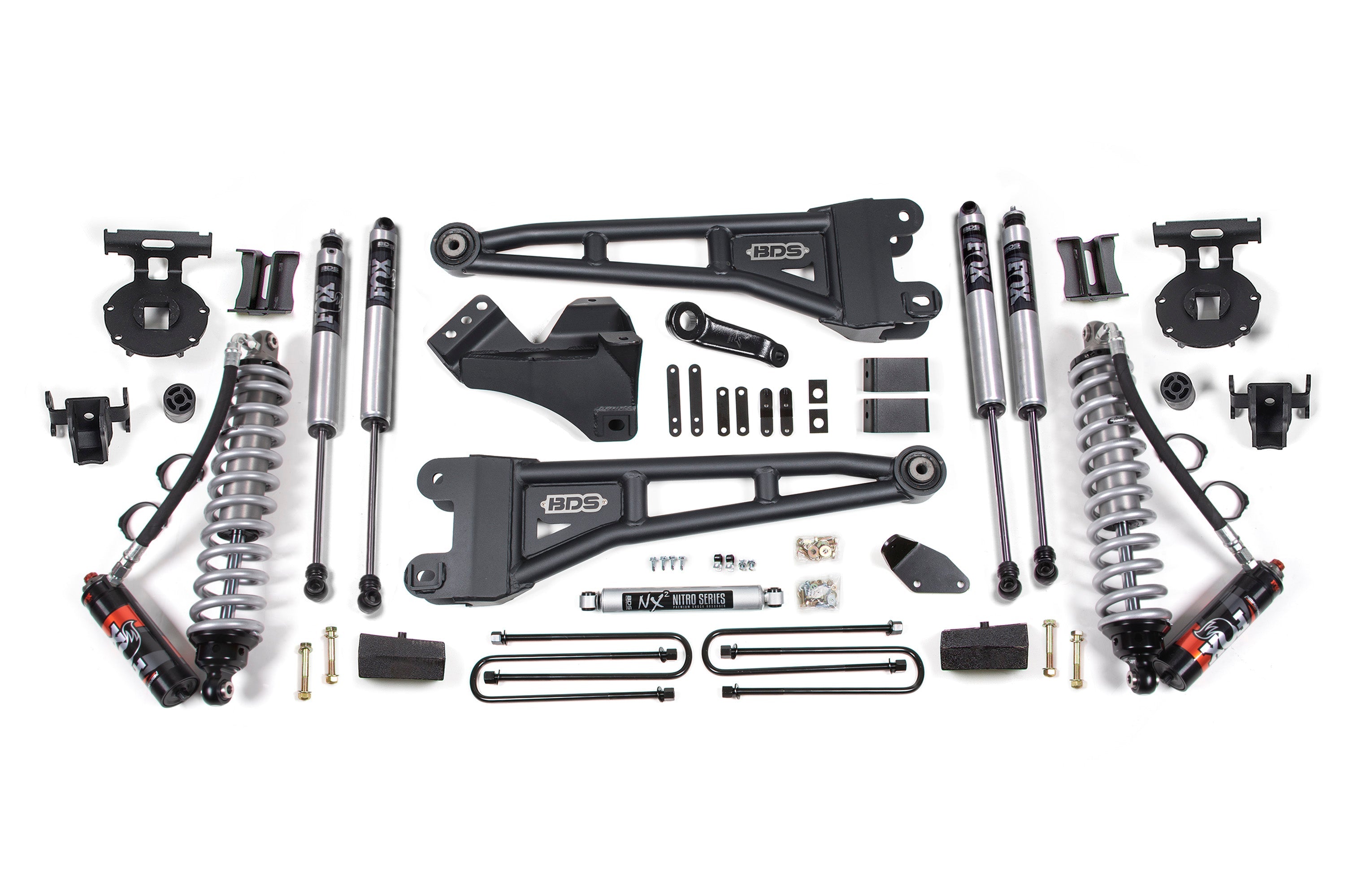 BDS 4 Inch Coilover Lift Kit FOX 2.5 Ford F250/F350 Diesel (2005-2007)