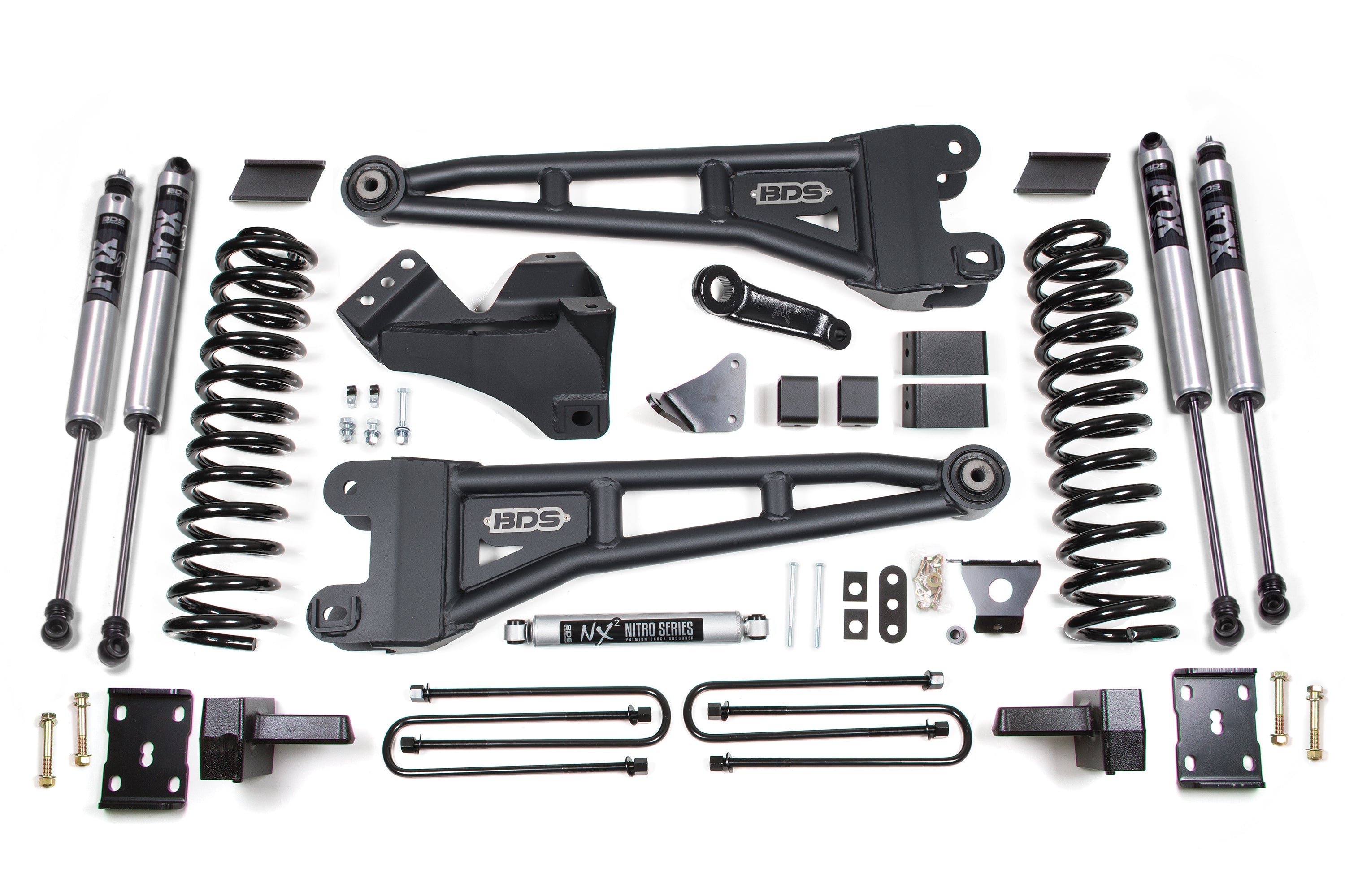 BDS 6 Inch Lift Kit w/ Radius Arm for 2005-2007 Ford F250/F350 Super Duty 4WD Diesel