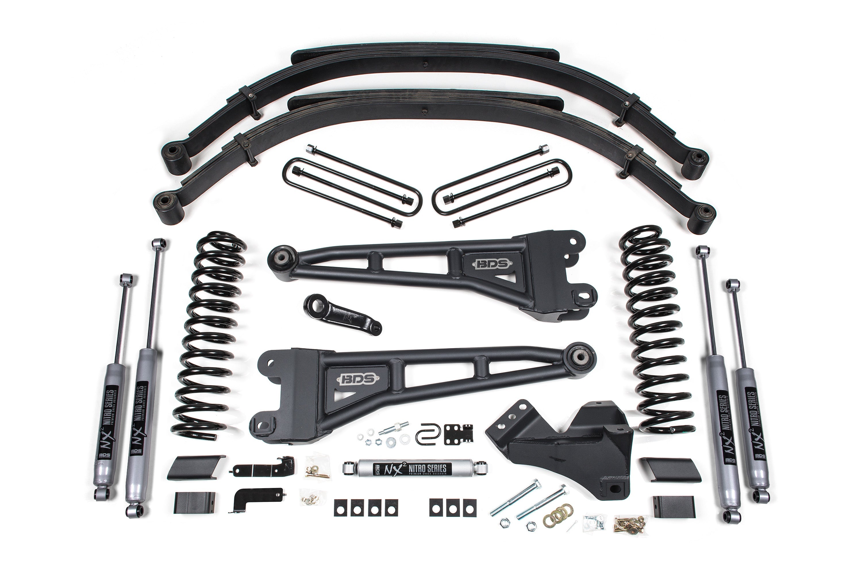 BDS 5 Inch Lift Kit w/ Radius Arm for 2023-2026 Ford F250/F350 Super Duty 4WD Diesel