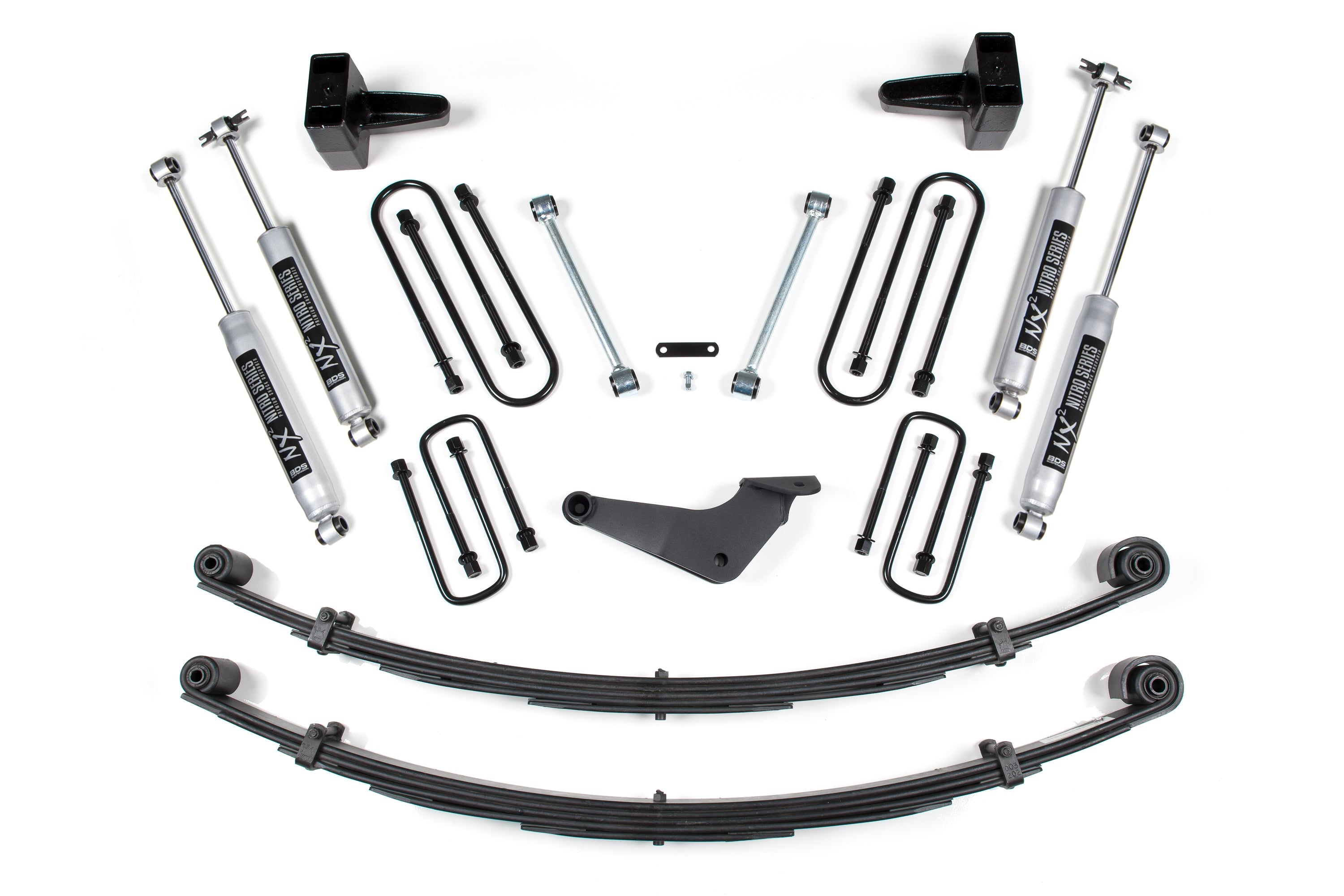 BDS Suspension 4 Inch Lift Kit Ford F250/F350 4WD (1999-2004)