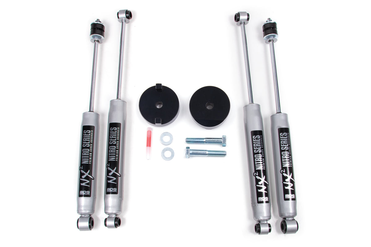 2 Inch Leveling Kit | Coil Spacer | Ford F250/F350 Super Duty (05-16) 4WD - NX2 Nitro Series