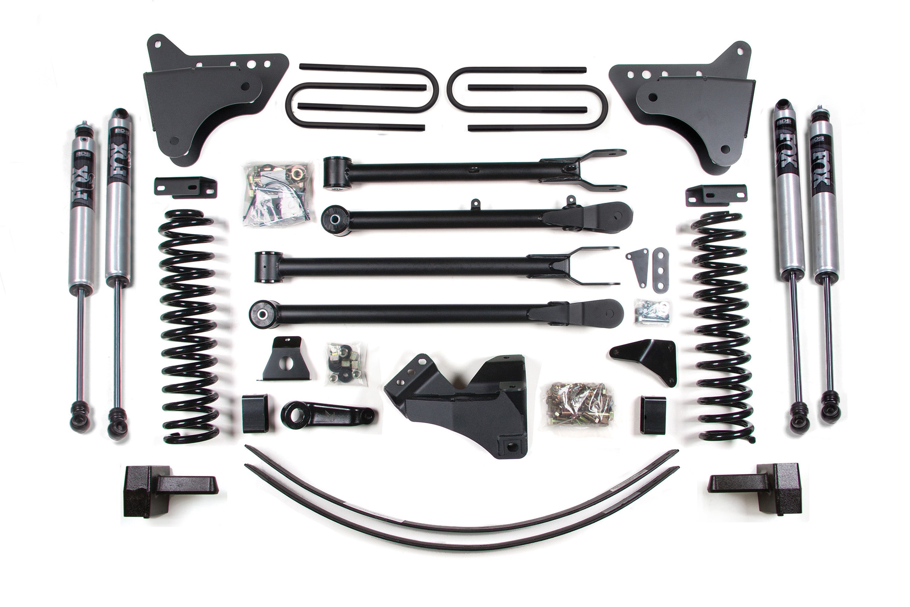 BDS Suspension 6 Inch Lift Kit Ford F250 F350 Super Duty 4WD Gas (2005-2007)