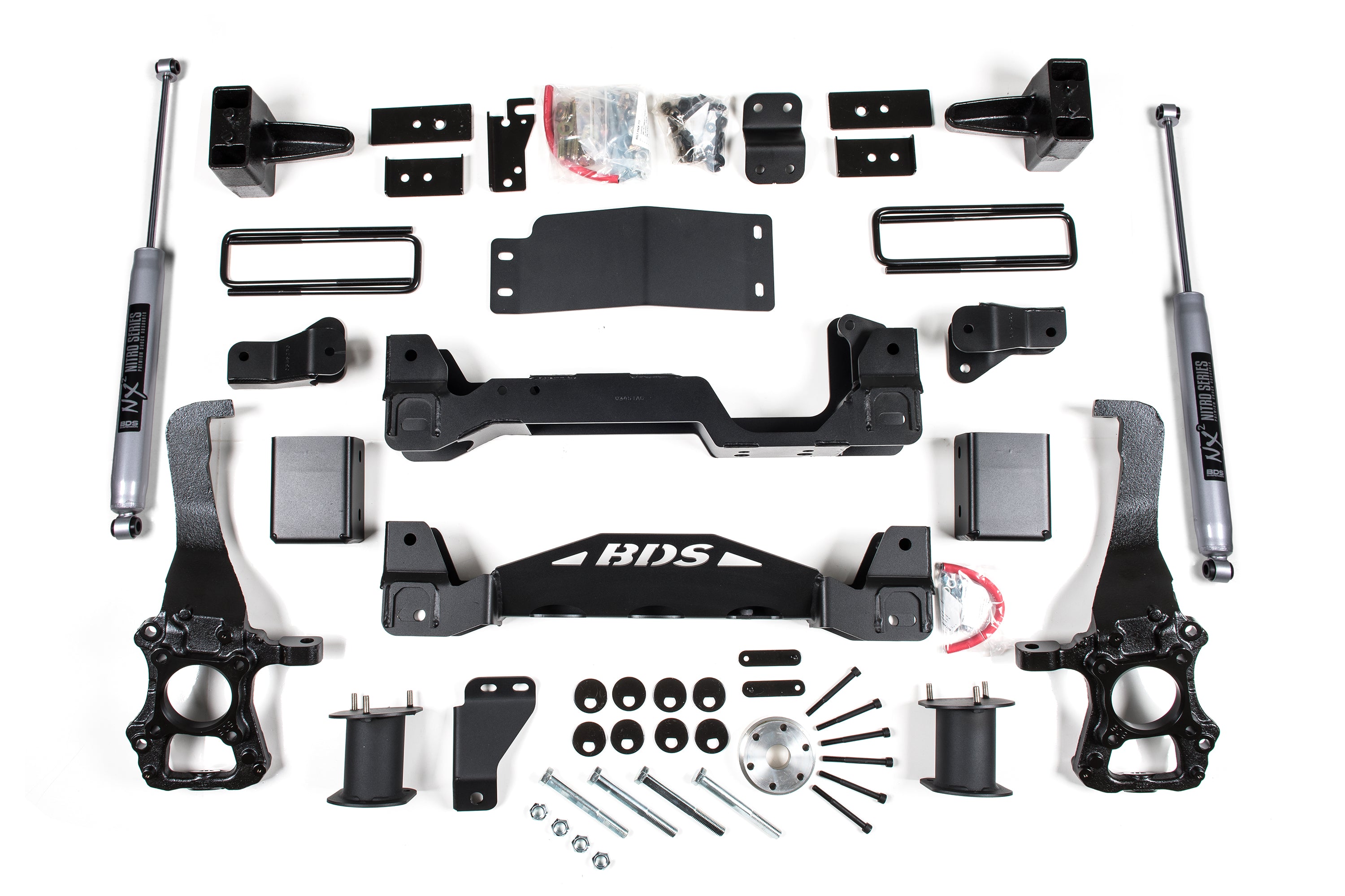 6 Inch Lift Kit | Ford F150 (15-20) 4WD - 4 Inch Block Kit / FOX 2.0 Performance Series