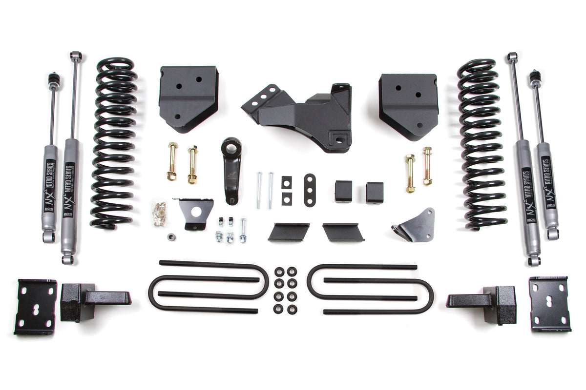 4 Inch Lift Kit | Ford F250/F350 Super Duty (11-16) 4WD | Diesel - Leaf Springs / FOX 2.0 Performance Series