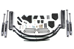 6 Inch Lift Kit | Ford F250/F350 Super Duty (11-16) 4WD | Gas - Factory 2 Inch Rear Blocks / NX2 Nitro Series