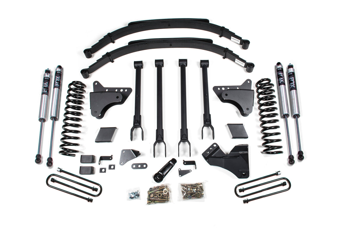 BDS 6 Inch Lift Kit w/ 4-Link for 2011-2016 Ford F250/F350 Super Duty 4WD Gas