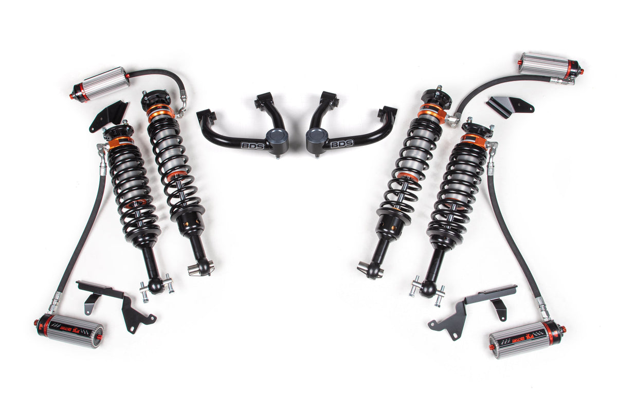 BDS 3 inch Lift Kit with FOX 3.0 Factory Race Series Coilover for 2021-2025 Ford Bronco