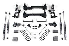 7 Inch Lift Kit | Chevy Silverado or GMC Sierra 2500HD (01-10) 2WD - Carrier Above Crossmember / NX2 Nitro Series