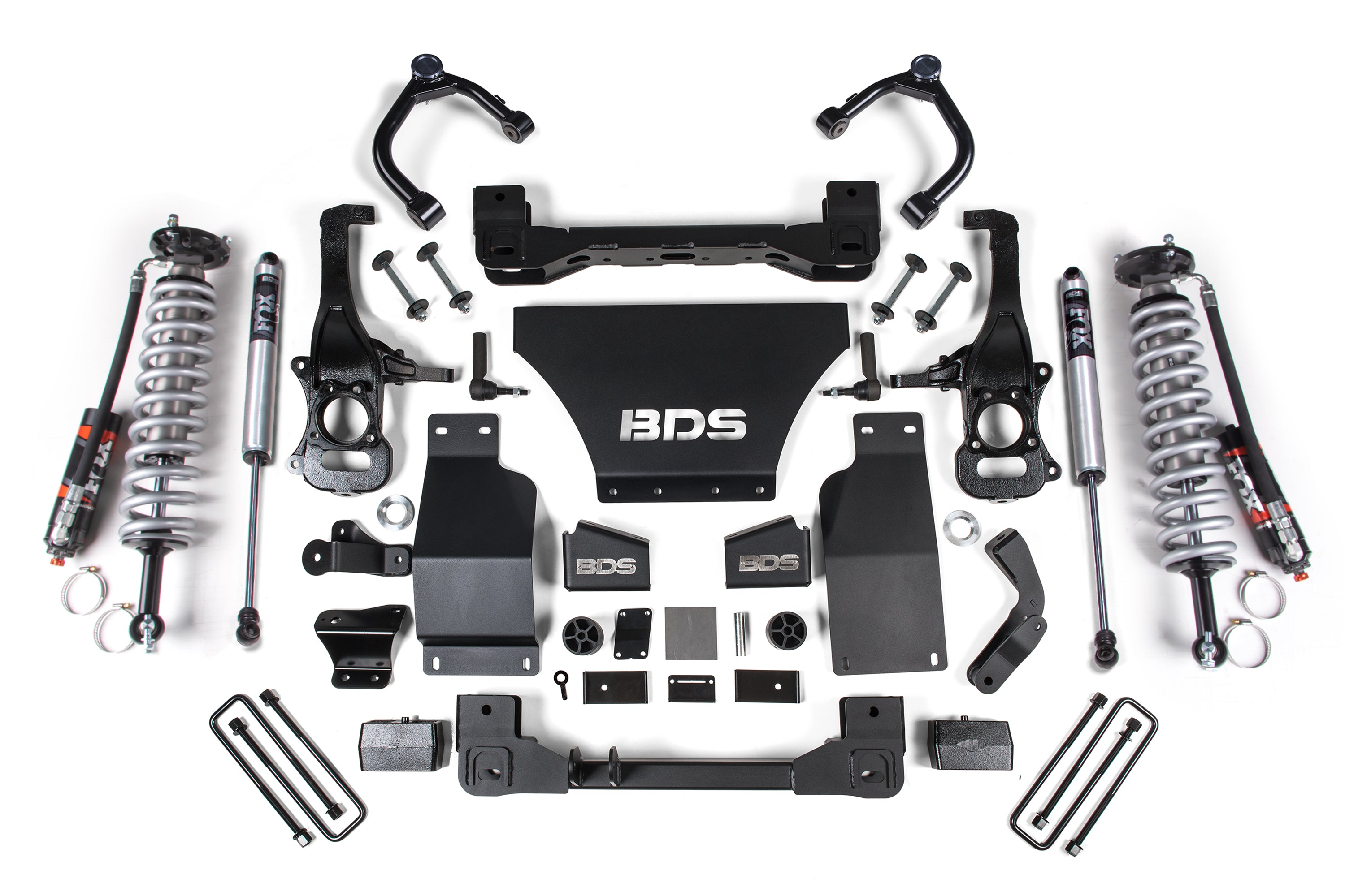 4 Inch Lift Kit | FOX 2.5 Performance Elite Coil-Over | Chevy Silverado or GMC Sierra 1500 (19-24) 4WD | Gas - FOX 2.5 Performance Elite