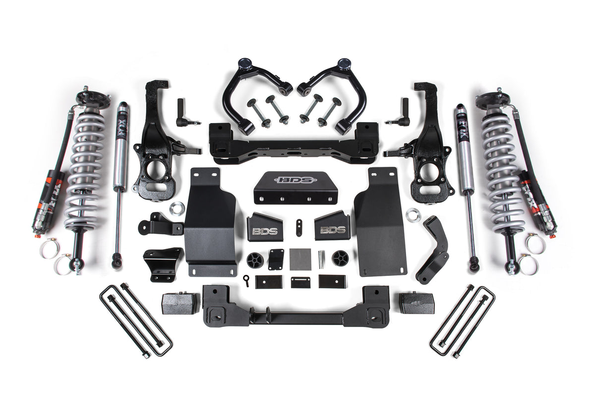 4 Inch Lift Kit | FOX 2.5 Performance Elite Coil-Over | Chevy Silverado or GMC Sierra 1500 (19-24) 4WD | Diesel - FOX 2.5 Performance Elite