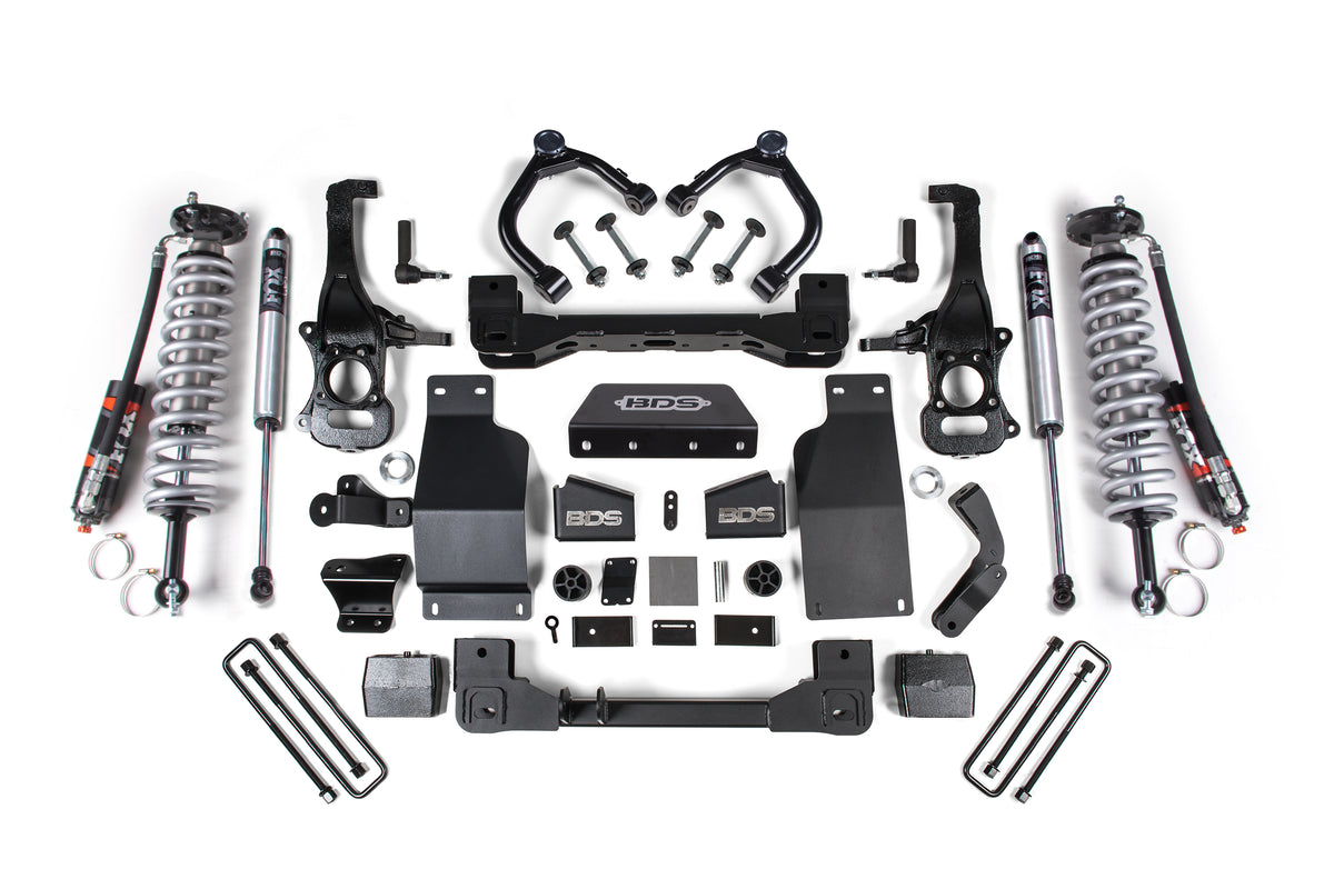 4 Inch Lift Kit | FOX 2.5 Performance Elite Coil-Over | Chevy Trail Boss or GMC AT4 1500 (20-26) 4WD | Diesel - FOX 2.5 Performance Elite