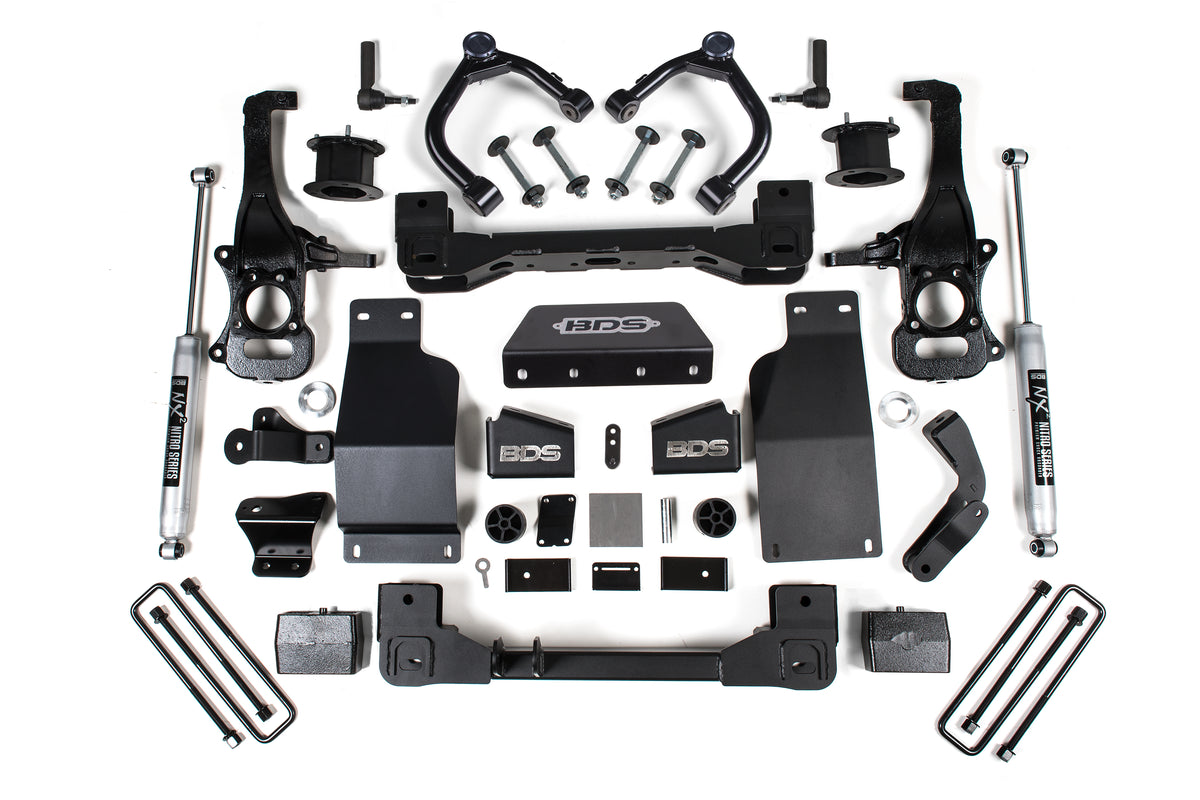 4 Inch Lift Kit | Chevy Trail Boss or GMC AT4 1500 (20-26) 4WD | Diesel - NX2 Nitro Series