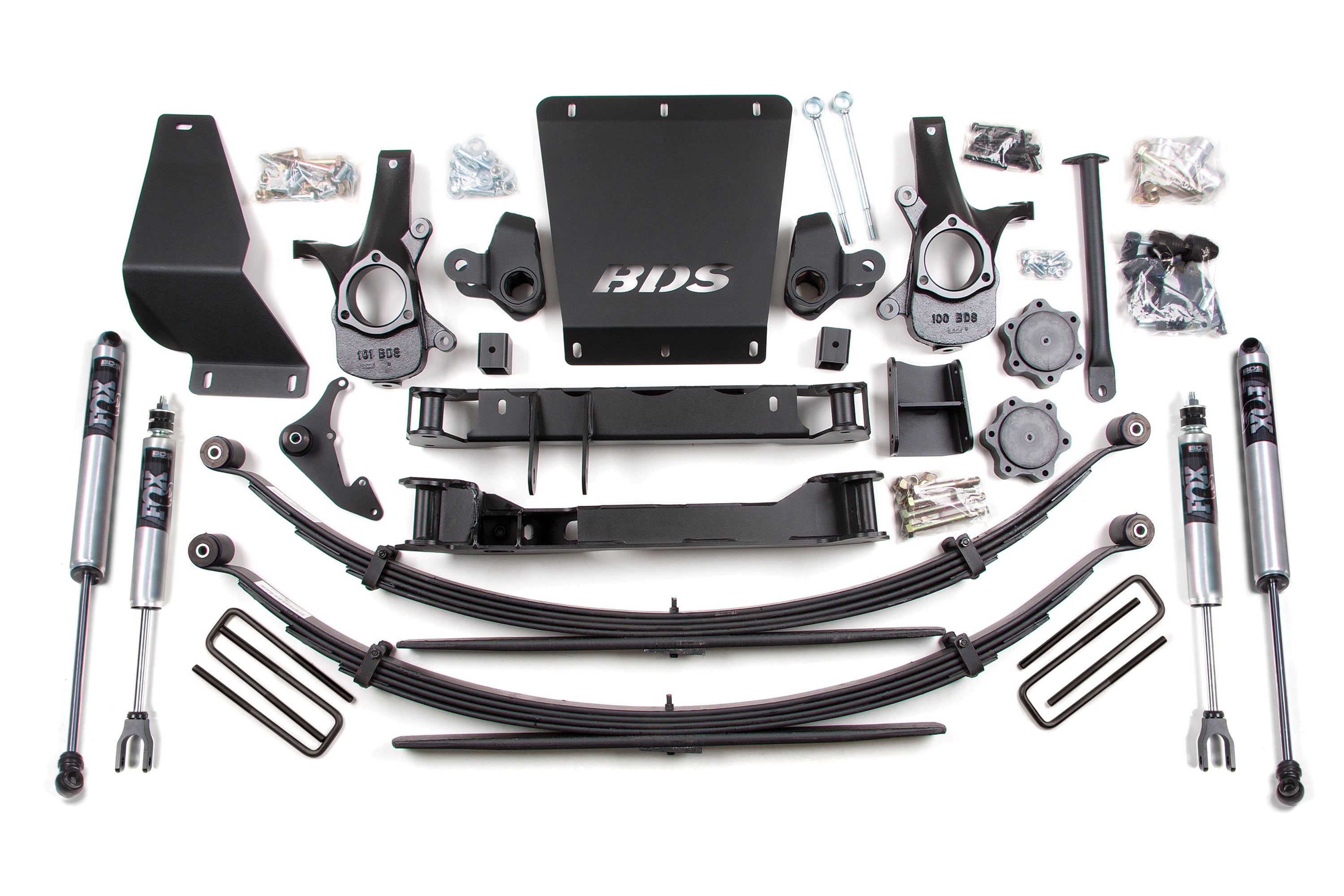BDS Suspension 4.5 Inch Suspension Lift Kit Chevy Silverado GMC Sierra 1500 4WD (1999–2006)