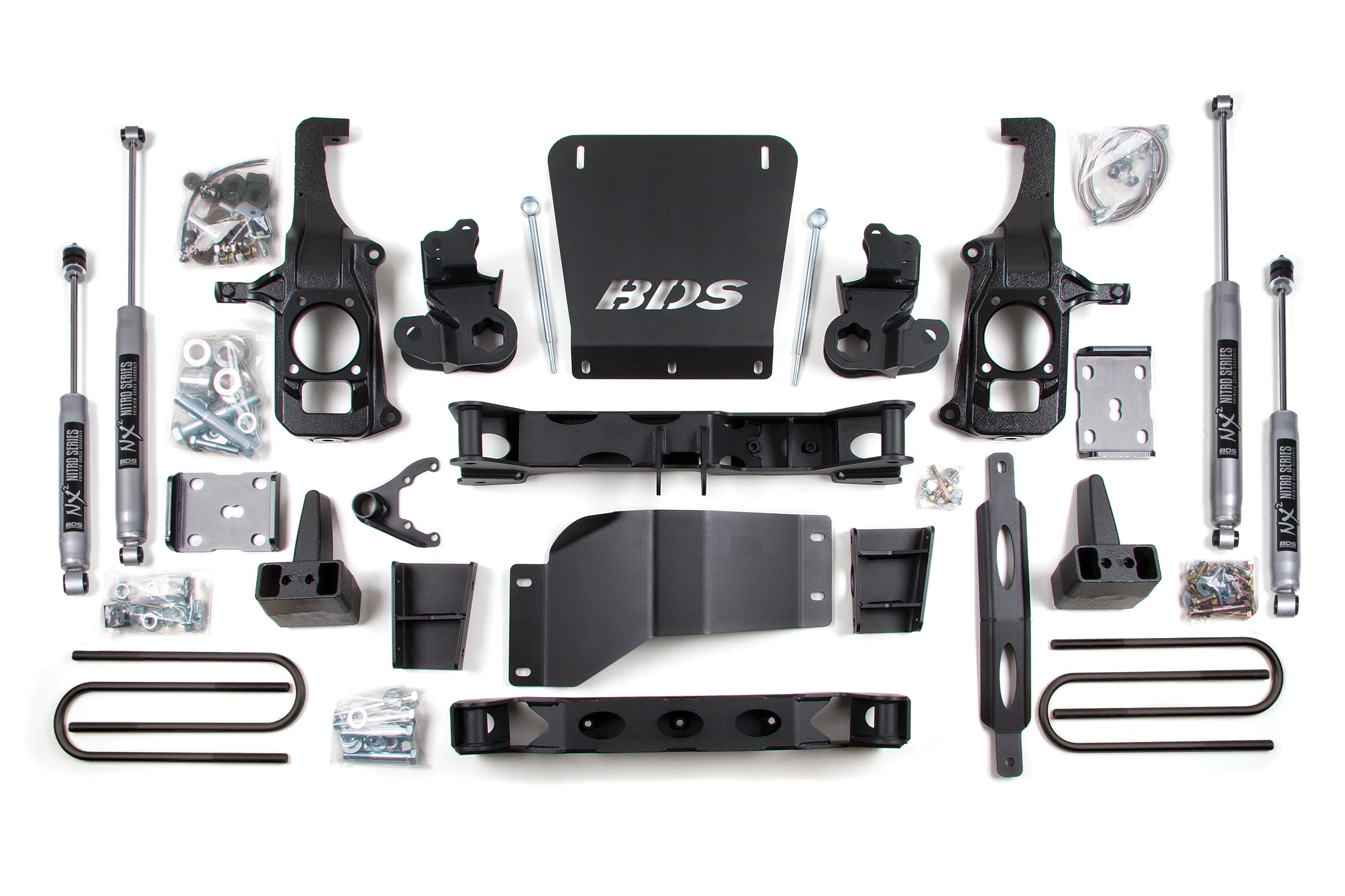 BDS 6.5 Inch Lift Kit fir 2011-2019 Chevy Silverado or GMC Sierra 2500HD/3500 2/4WD